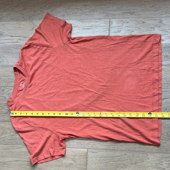 EUC J. Crew Coral Short Sleeve Tee Soft Cotton Jersey Crew Neck Size Medium - Picture 5 of 7
